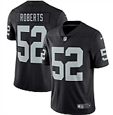 Men & Women & Youth Las Vegas Raiders #52 Elandon Roberts Black 2025 Vapor Stitched Jersey,baseball caps,new era cap wholesale,wholesale hats
